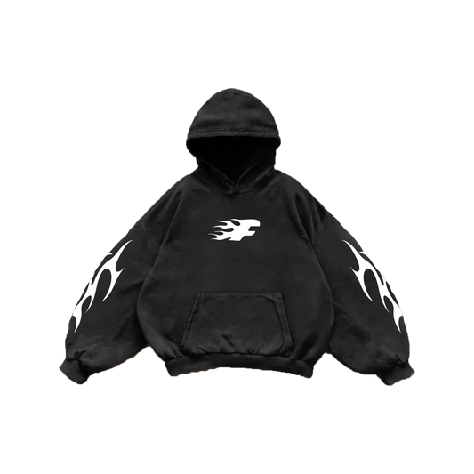 Racer Hoodie Black